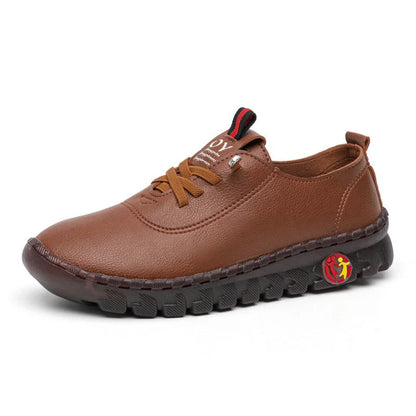 Mocassins Orthopédiques en Cuir Souple pour Femme – Légers, Confortables, Soutien de la Voûte Plantaire