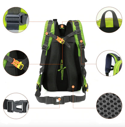 Sac de randonnée 40L – Multifonction – Homme/Femme – Boldora